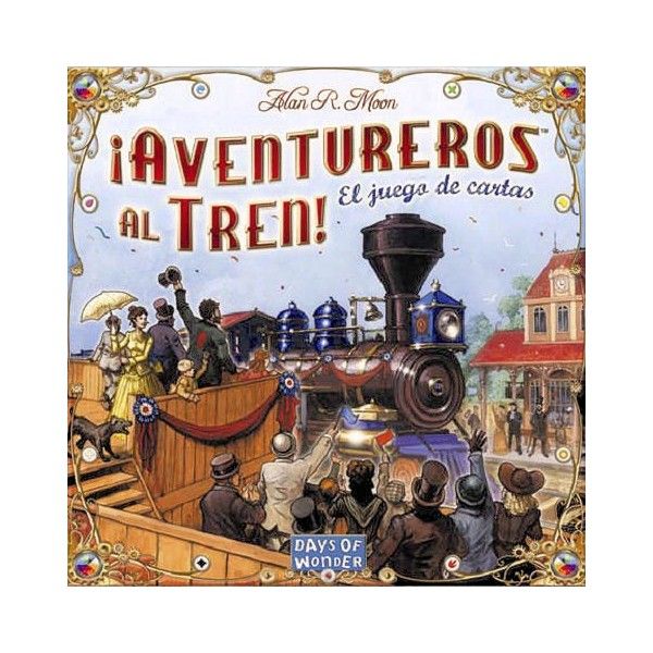 El juego de cartas Aventureros al Tren! Juego de cartas - Juego de cartas - Zacatrus