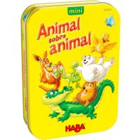 Animal sobre Animal juego de mesa para niños y niñas.
