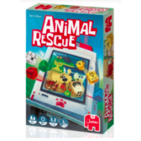 Animal Rescue juego de mesa roll and write muy divertido
