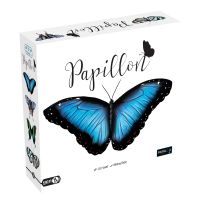Papillon juego de mesa con flores en 3D
