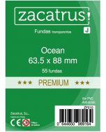 Fundas Zacatrus Ocean premium (standard: 63.5 mm X 88 mm) (55 uds)