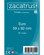 Fundas Zacatrus Euro (59 mm X 92 mm) (55 uds)